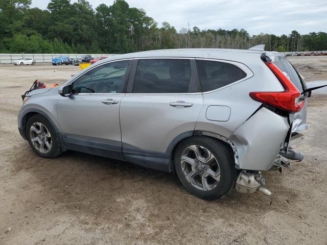 7FARW1H53JE044190 - 2018 HONDA CR-V EX SILVER photo 2