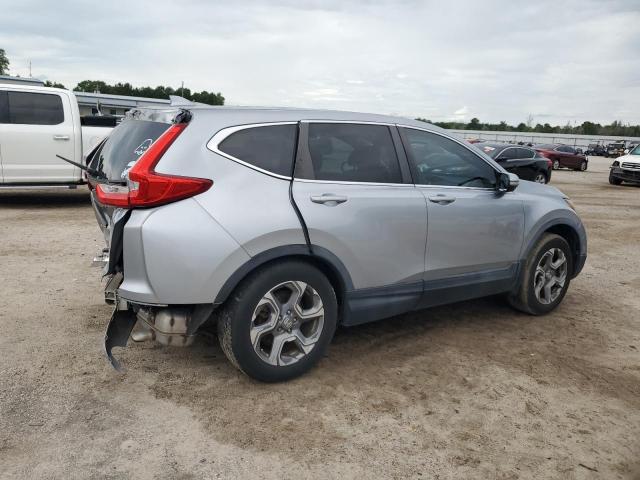 7FARW1H53JE044190 - 2018 HONDA CR-V EX SILVER photo 3