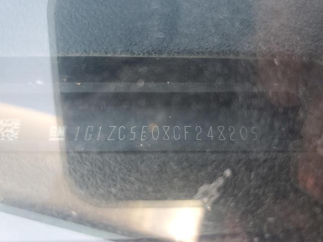 1G1ZC5E08CF248205 - 2012 CHEVROLET MALIBU 1LT BLUE photo 12