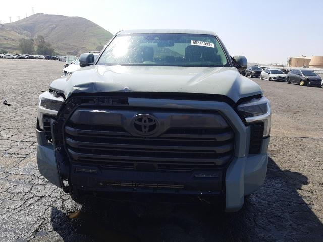 5TFLA5AB3NX015324 - 2022 TOYOTA TUNDRA CREWMAX SR GRAY photo 5