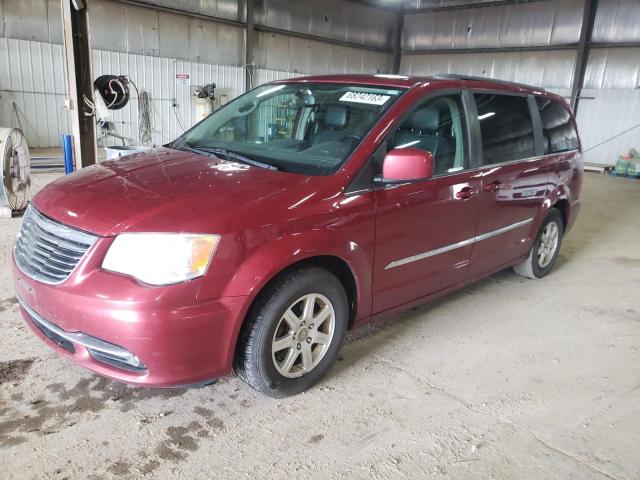 2C4RC1BG4CR367766 - 2012 CHRYSLER TOWN & COU TOURING MAROON photo 1