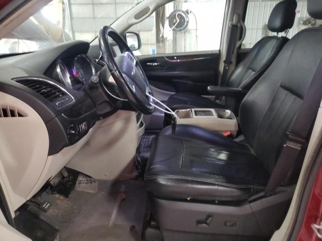 2C4RC1BG4CR367766 - 2012 CHRYSLER TOWN & COU TOURING MAROON photo 7