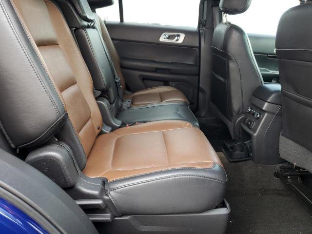 1FM5K7F88FGA88071 - 2015 FORD EXPLORER LIMITED BLUE photo 11