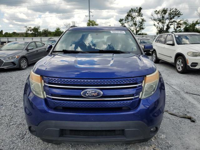 1FM5K7F88FGA88071 - 2015 FORD EXPLORER LIMITED BLUE photo 5