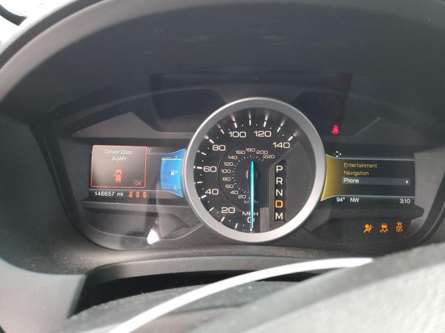 1FM5K7F88FGA88071 - 2015 FORD EXPLORER LIMITED BLUE photo 9