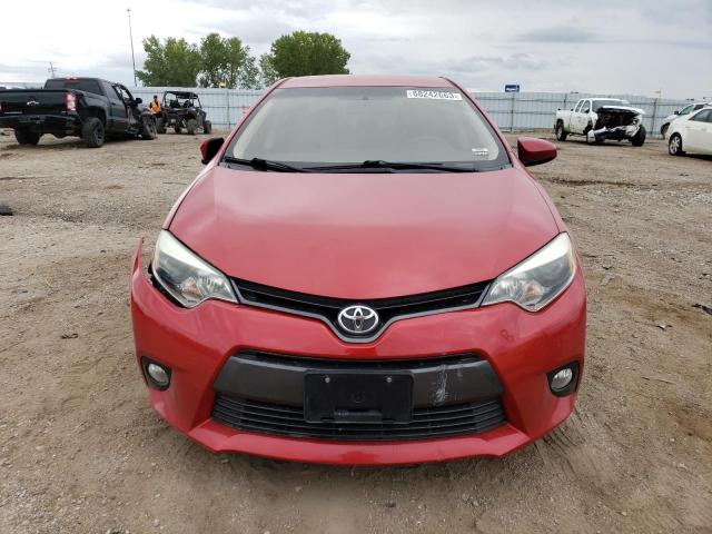 5YFBURHE8FP234046 - 2015 TOYOTA COROLLA L RED photo 5