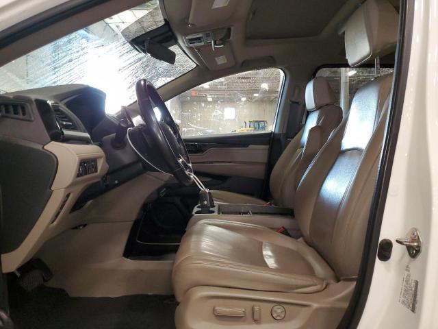 5FNRL6H92KB091555 - 2019 HONDA ODYSSEY ELITE Weiß Foto 7