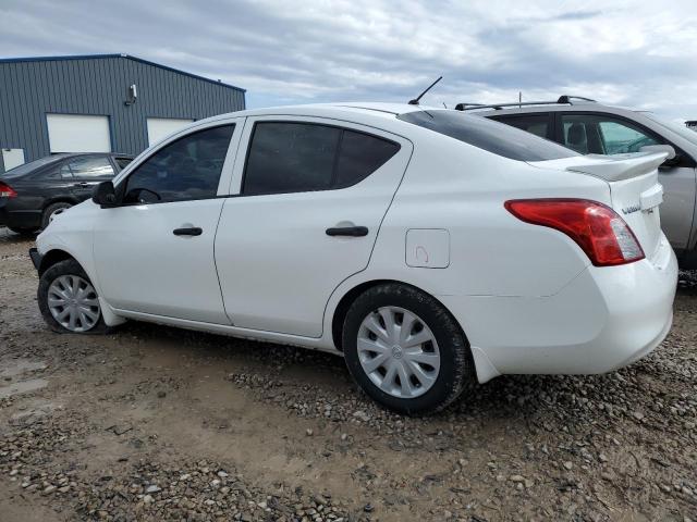 3N1CN7AP1EL856763 - 2014 NISSAN VERSA S WHITE photo 2