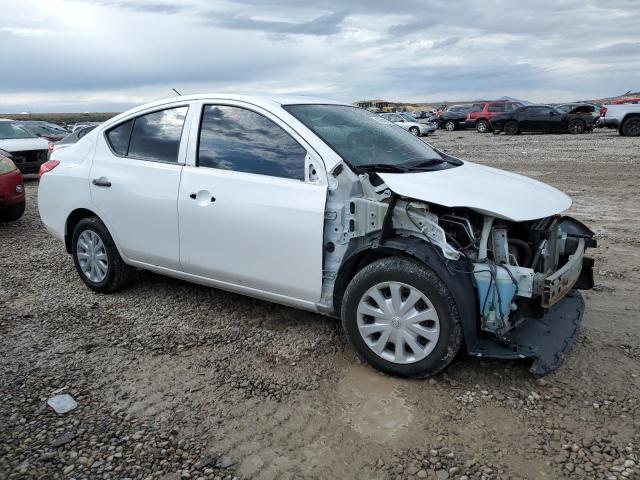 3N1CN7AP1EL856763 - 2014 NISSAN VERSA S WHITE photo 4