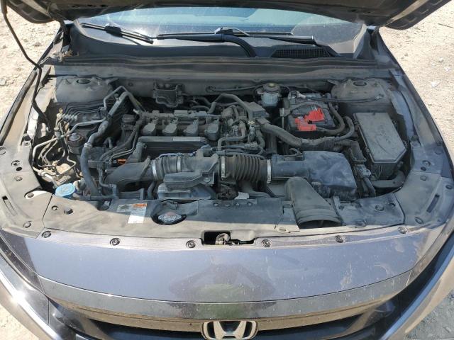 1HGCV1F33KA143514 - 2019 HONDA ACCORD SPORT ნაცრისფერი ფოტო 11