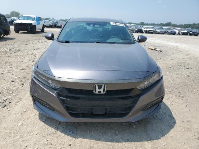 1HGCV1F33KA143514 - 2019 HONDA ACCORD SPORT ნაცრისფერი ფოტო 5