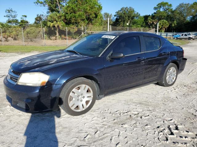 1B3BD4FB3BN564889 - 2011 DODGE AVENGER EXPRESS BLUE photo 1