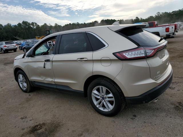 2FMPK4J91JBB78668 - 2018 FORD EDGE SEL GOLD photo 2