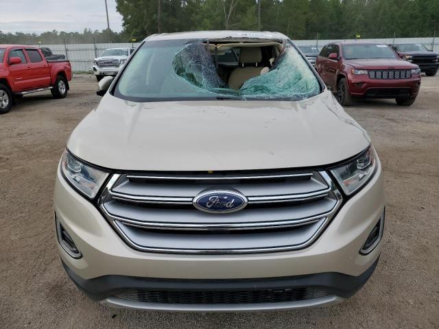 2FMPK4J91JBB78668 - 2018 FORD EDGE SEL GOLD photo 5