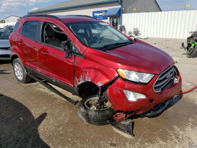 MAJ3S2GE3MC417384 - 2021 FORD ECOSPORT SE BURGUNDY photo 4