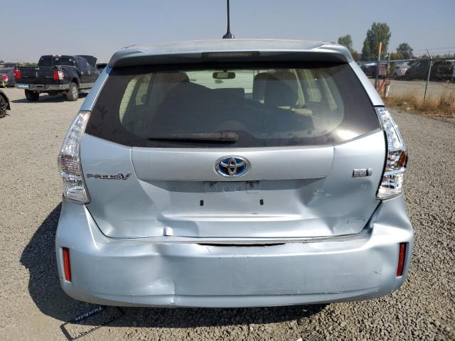 JTDZN3EU7D3252872 - 2013 TOYOTA PRIUS V BLUE photo 6