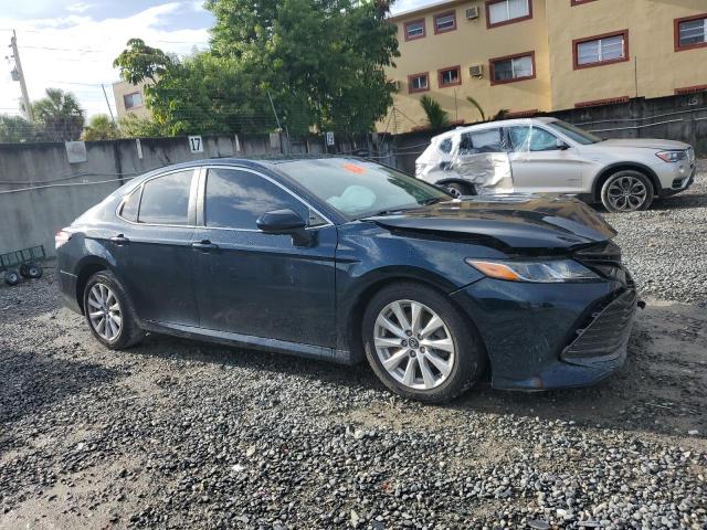 4T1B11HK3JU647709 - 2018 TOYOTA CAMRY L BLUE photo 4