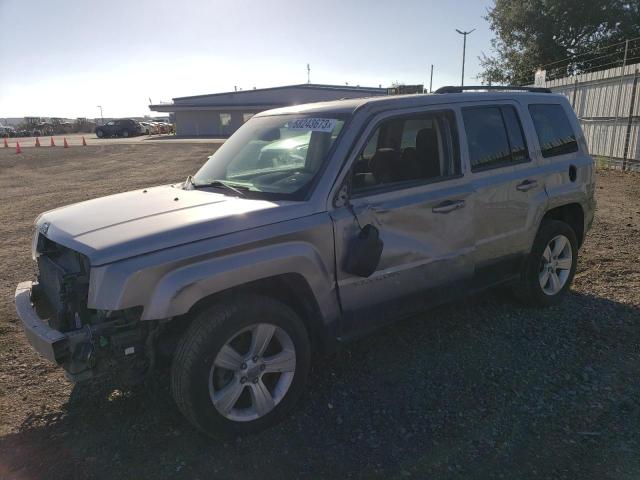 1C4NJPFA3HD147302 - 2017 JEEP PATRIOT LATITUDE SILVER photo 1