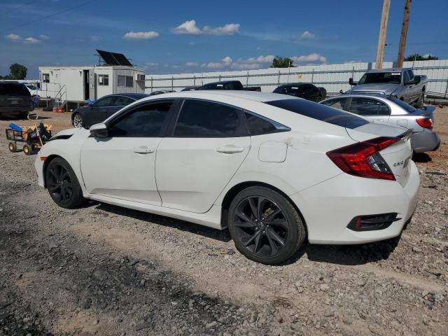 19XFC2F8XLE019709 - 2020 HONDA CIVIC SPORT WHITE photo 2