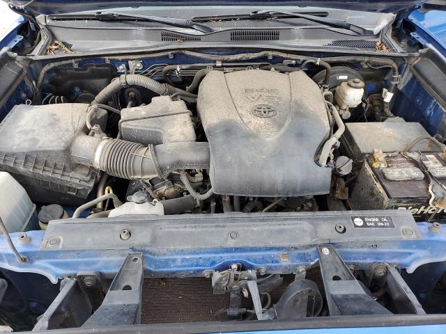3TMAZ5CN9GM018809 - 2016 TOYOTA TACOMA DOUBLE CAB 蓝色 照片 11