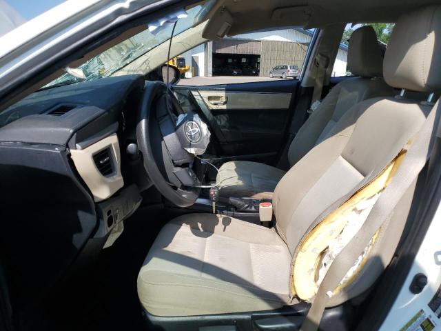 2T1BURHE3GC661409 - 2016 TOYOTA COROLLA L WHITE photo 7