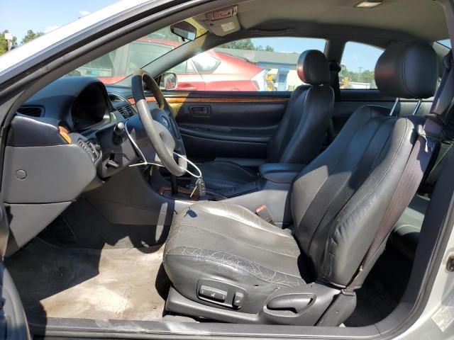 2T1CE22P82C012264 - 2002 TOYOTA CAMRY SOLA SE GRAY photo 7