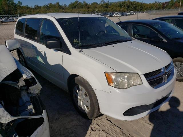 2C4RDGBG1ER355710 - 2014 DODGE GRAND CARA SE WHITE photo 4