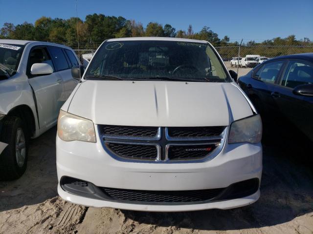 2C4RDGBG1ER355710 - 2014 DODGE GRAND CARA SE WHITE photo 5