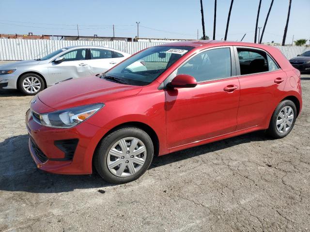 3KPA25AD0ME424174 - 2021 KIA RIO S RED photo 1