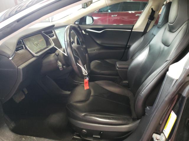 5YJSA1H15EFP32030 - 2014 TESLA MODEL S BLACK photo 7