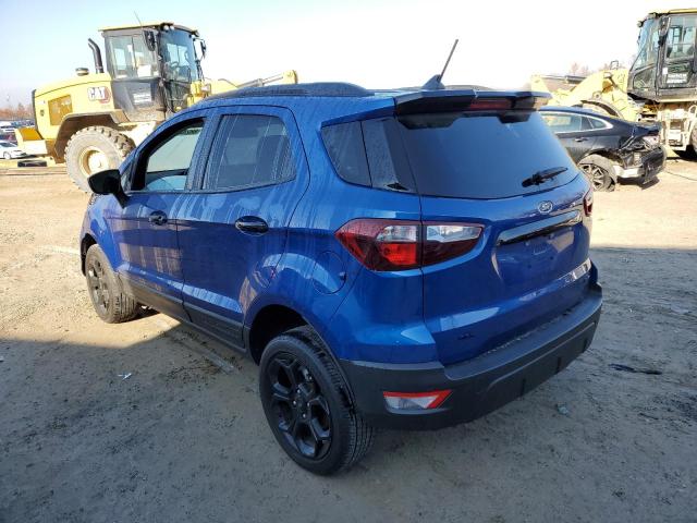 MAJ6S3JL4MC403715 - 2021 FORD ECOSPORT SES BLUE photo 2