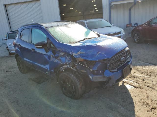 MAJ6S3JL4MC403715 - 2021 FORD ECOSPORT SES BLUE photo 4