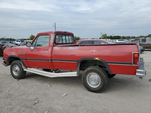 1B7KM26C0PS119272 - 1993 DODGE W-SERIES W200 RED photo 2