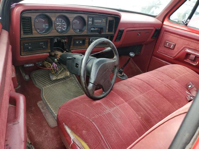 1B7KM26C0PS119272 - 1993 DODGE W-SERIES W200 RED photo 8