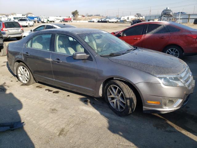 3FAHP0JA5BR258478 - 2011 FORD FUSION SEL GRAY photo 4