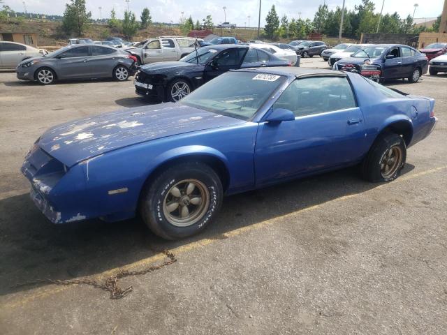 1G1AS87H3CN167168 - 1982 CHEVROLET CAMARO BERLINETTA BLUE photo 1