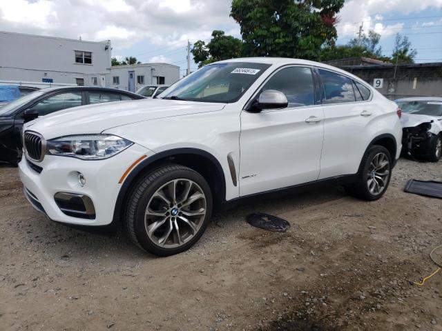 5UXKU2C56K0Z62840 - 2019 BMW X6 XDRIVE35I WHITE photo 1