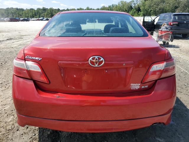 4T1BE46K77U084987 - 2007 TOYOTA CAMRY CE RED photo 6