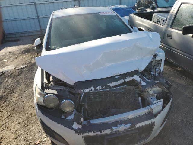 1G1JC6SH1E4227675 - 2014 CHEVROLET SONIC LT WHITE photo 5