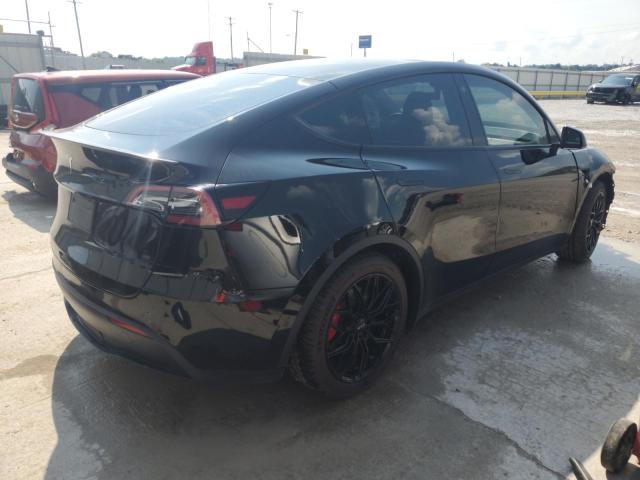 7SAYGDEF5NF382511 - 2022 TESLA MODEL Y Czarny zdjęcie 3