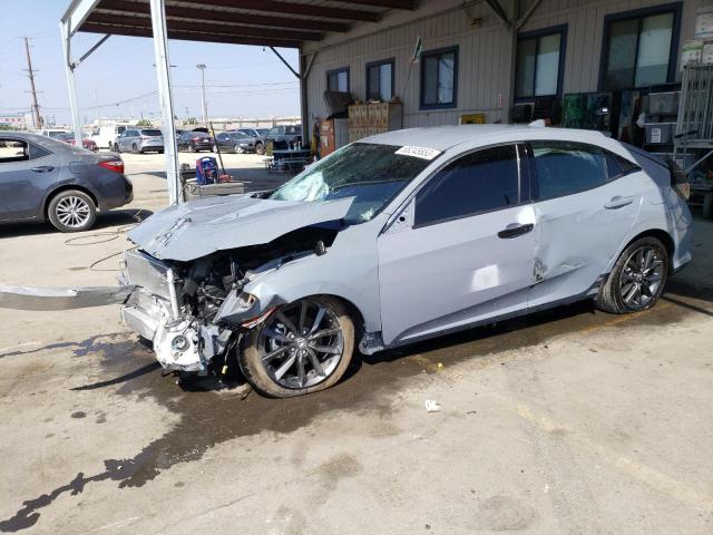 SHHFK7H49MU411648 - 2021 HONDA CIVIC SPORT GRAY photo 1