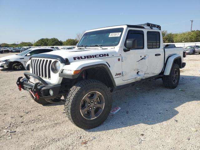 1C6JJTBGXML561699 - 2021 JEEP GLADIATOR RUBICON WHITE photo 1