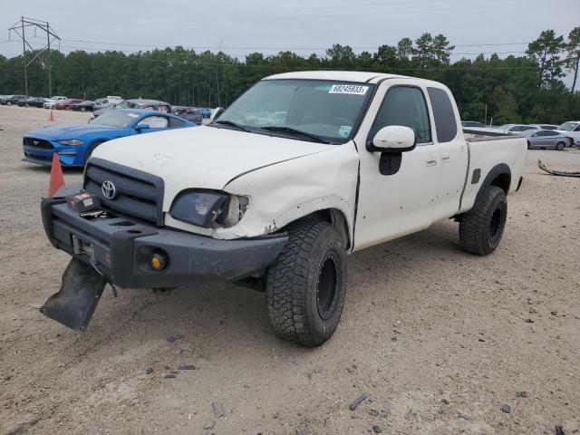 5TBBT48103S357595 - 2003 TOYOTA TUNDRA ACCESS CAB LIMITED WHITE photo 1