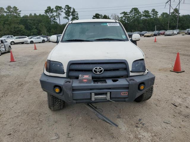 5TBBT48103S357595 - 2003 TOYOTA TUNDRA ACCESS CAB LIMITED WHITE photo 5