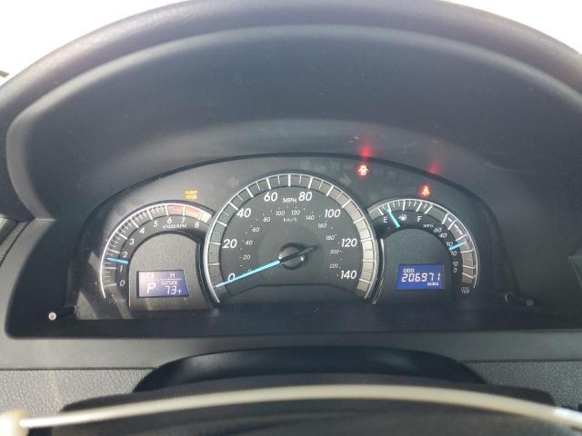 4T1BF1FK6CU537762 - 2012 TOYOTA CAMRY BASE ვერცხლისფერი ფოტო 9