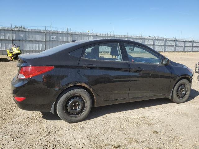 KMHCT4AE8CU054242 - 2012 HYUNDAI ACCENT GLS BLACK photo 3