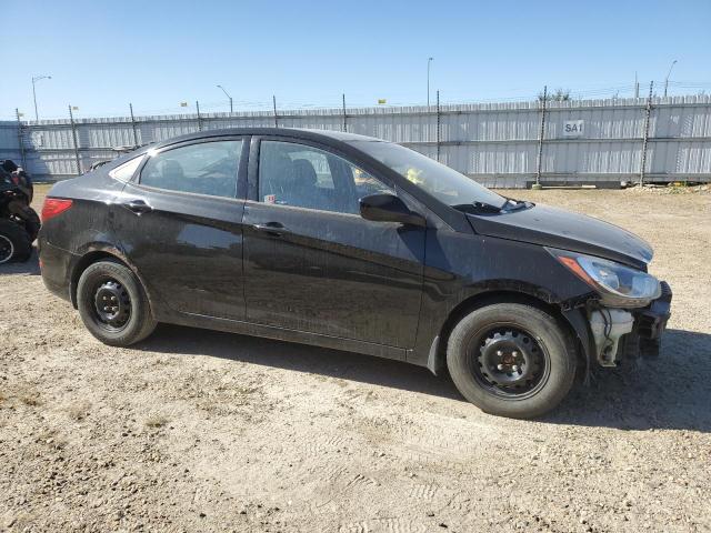 KMHCT4AE8CU054242 - 2012 HYUNDAI ACCENT GLS BLACK photo 4