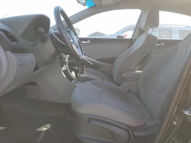 KMHCT4AE8CU054242 - 2012 HYUNDAI ACCENT GLS BLACK photo 7