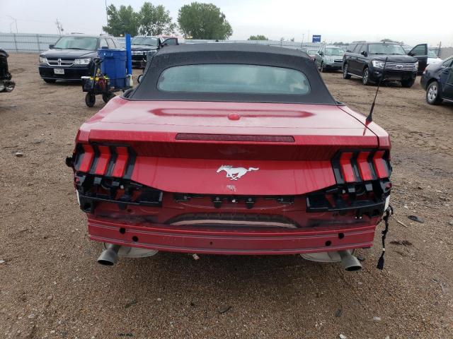 1FAGP8UH6R5100814 - 2024 FORD MUSTANG MAROON photo 6