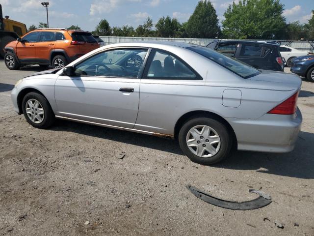 1HGEM22105L049315 - 2005 HONDA CIVIC DX VP Արծաթագույն լուսանկար 2